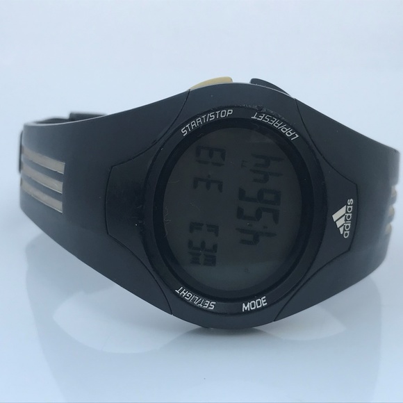 Adidas Digital Watch Black Sport Multi Function - Picture 6 of 8
